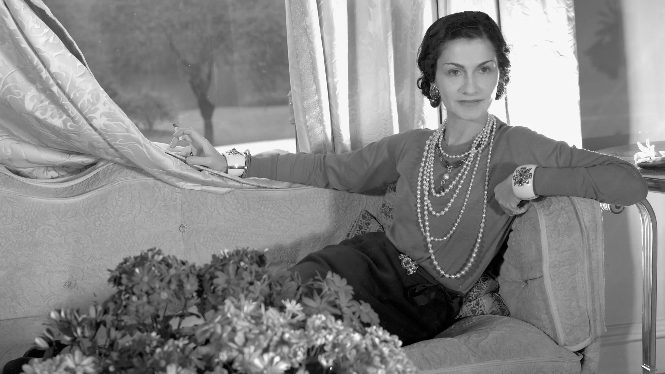 COCO CHANEL AT HOME